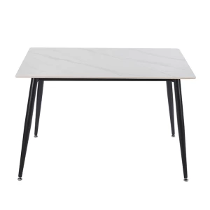 LOBY CERAMIC WHITE MARBLE 120Χ80Χ75εκ. ΤΡΑΠΕΖΙ