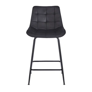ERMINA BLACK VELVET ΥΦΑΣΜΑ 64εκ. ΣΚΑΜΠΟ ΜΕΤΑΛΛΙΚΟ 49X50X64-94εκ.