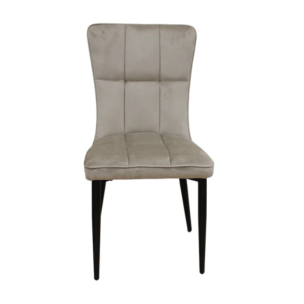 SELIN CAPPUCCINO VELVET ΥΦΑΣΜΑ ΚΑΡΕΚΛΑ ΜΕΤΑΛΛΙΚΗ 46X54X91εκ.