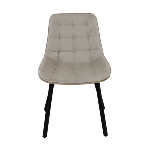 MIRA CAPPUCCINO VELVET ΥΦΑΣΜΑ ΚΑΡΕΚΛΑ ΜΕΤΑΛΛΙΚΗ 53X59X84εκ.