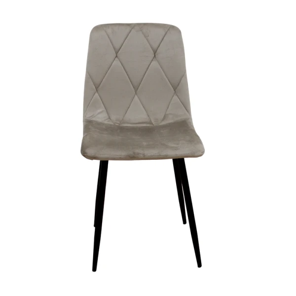 EVA CAPPUCCINO VELVET ΥΦΑΣΜΑ ΚΑΡΕΚΛΑ ΜΕΤΑΛΛΙΚΗ 43X55X90εκ.