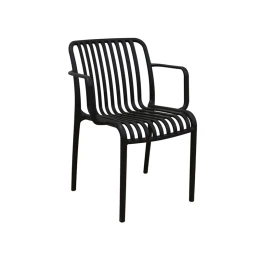 PARMA-S BLACK ΠΟΛΥΘΡΟΝΑ ΠΟΛ/ΝΙΟΥ 56X56X79εκ.