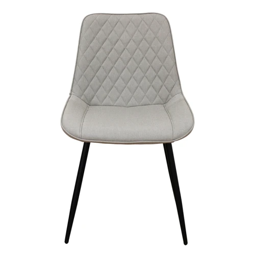 ALESIA L. BEIGE ΥΦΑΣΜΑ ΚΑΡΕΚΛΑ ΜΕΤΑΛΛΙΚΗ 50X59X86εκ.