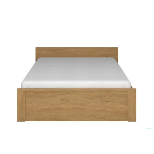 Κρεβάτι Pavi Ημίδιπλο Βελανιδιά Με Πάτωμα 140X200Cm