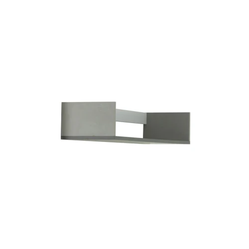 Κρεμαστό Ράφι Timmy Λευκό-Γραφίτη-Γκρι 120X25X16.6Cm