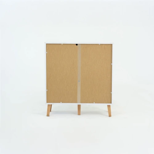 Κομότα Timmy Λευκό-Γραφίτη-Γκρι 84X36X92Cm