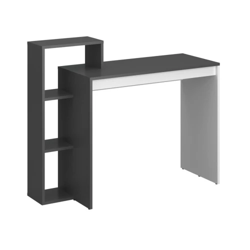 Γραφείο 110Νsο Γραφίτη-Λευκό 110X40X90Cm