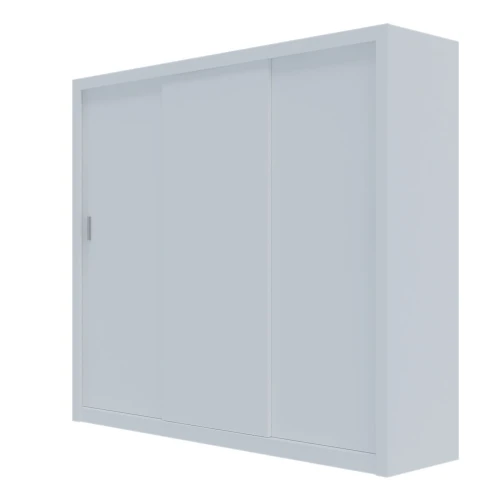 Ντουλάπα Grandio Λευκή 250X60X215Cm
