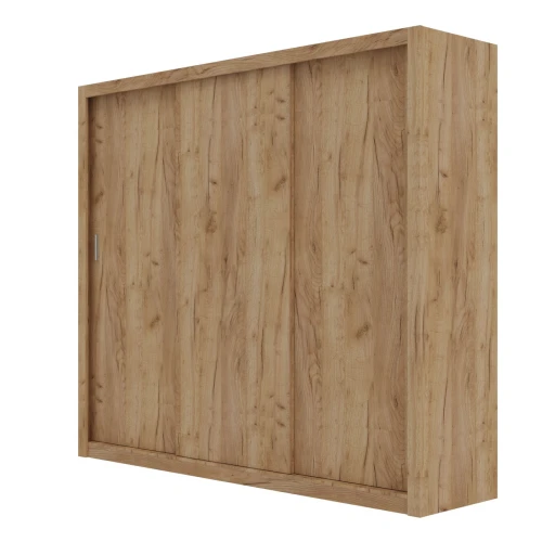 Ντουλάπα Grandio Χρυσό Δρυς 250X60X215Cm