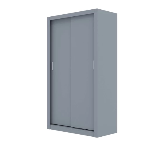 Ντουλάπα Linea Γκρι 120X60X215Cm