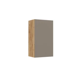 Κρεμαστό Ντουλάπι Callisto Χρυσό Δρυς-Γκρεζ 40X30X70Cm