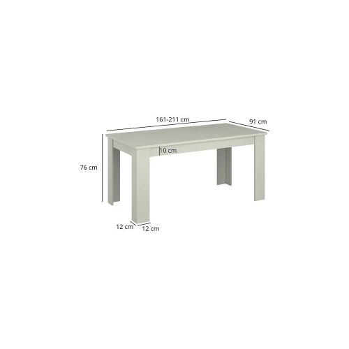 Τραπέζι Επεκτεινόμενο Karin Cashmere 160-211X91X76Cm