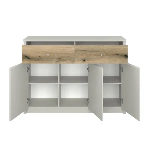 Μπουφές Karin Cashmere-Evoke Oak 126X36.5X91Cm