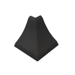 Γωνία Εξωτερική Αρμοκάλυπτρου Μαύρη 4X2.5X4Cm