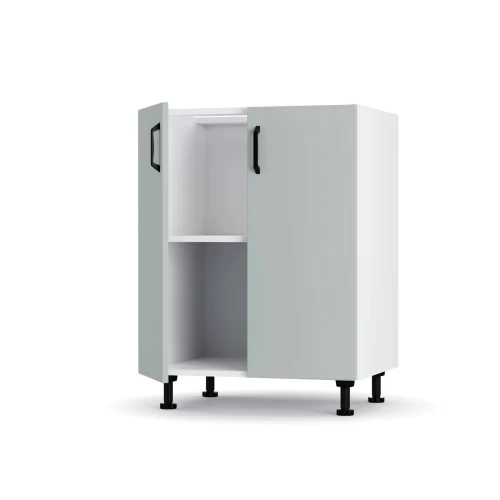 Modest Κάτω Ντουλάπι Γκρι 60X48X82 Εκ