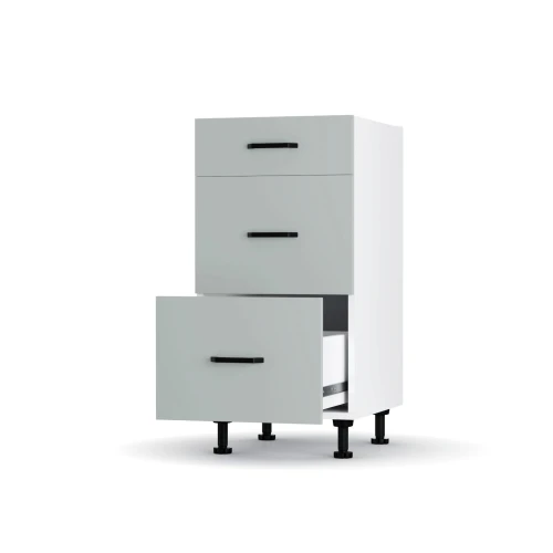 Modest Κάτω Ντουλάπι Συρταριέρα Γκρι  40X48X82 Εκ