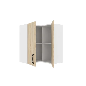 Modest Πάνω Ντουλάπι Γωνιακό Σονόμα 60-60X32X72Cm