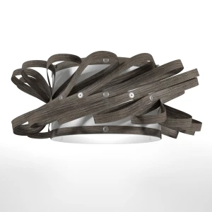 Φωτιστικό Κρεμαστό Majorka Μονόφωτο Γκρί (Pp-Pvc) Ε27 58X58X80Cm