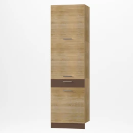 Alina Μεγάλο Ντουλάπι 60X55,6X213,3Εκ Σονόμα-Μόκκα