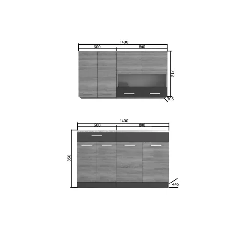 Κουζίνα Alina Σετ 2.8 (Δυνατ. Επέκτασης) Σονόμα-Μόκκα Σετ4 Κουτιών (2.8 Τρέχ. Μέτρα) Κουζίνα Alina Σετ 2.8 (Δυνατ. Επέκτασης) Σονόμα-Μόκκα Σετ4 Κουτιών (2.8 Τρέχ. Μέτρα)
