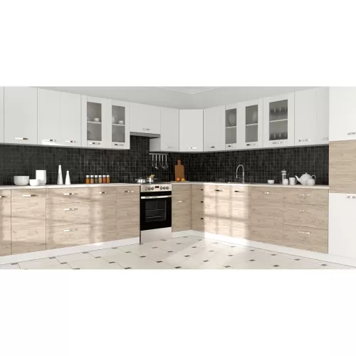 Charlotte Πλαϊνό Κουζίνας Δρυς 71.8X30.5Εκ Charlotte Πλαϊνό Κουζίνας Δρυς 71.8X30.5Εκ