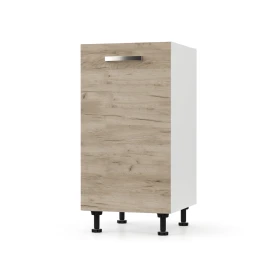 Charlotτe Κάτω Ντουλάπι 40X46.5X82Εκ Με Μεταλλικά Χερούλια Δρυσ