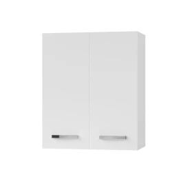 Charlotτe Πάνω Ντουλάπι 60X30.5X71.8Εκ Με Μεταλλικά Χερούλια Λευκό