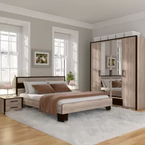 Κρεβάτι Scarlet Ημίδιπλο Σονόμα-Βέγκε 140X200Εκ