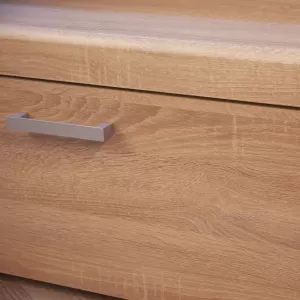 Damis Επιπλο Tv 134X45X39Εκ Με Mdf Διακόσμηση Sonoma