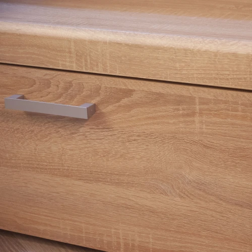 Damis Επιπλο Tv 134X45X39Εκ Με Mdf Διακόσμηση Sonoma
