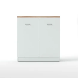 Κομότα Kom2D 80X33X85Εκ Λευκή-Σονόμα