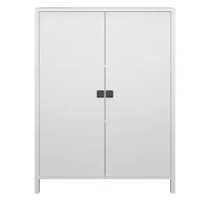 Κομότα Δίφυλλη Marocco Λευκό 99X37X130.5Cm