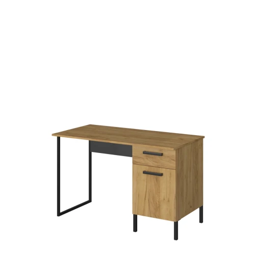 Γραφείο Santes Χρυσό Δρυς-Γραφίτης 120X60X74Εκ