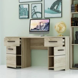 Γραφείο Solo 145 Sonoma Με Wenge 145X60X76Εκ