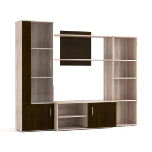 Σύνθεση Τηλεόρασης Tigra 215X51.5X177Cm Σονόμα-Wenge
