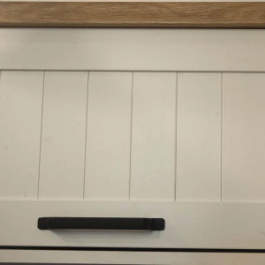 Verne Ραφι Τοιχου Κρεμαστο 137.9X30X35Cm Χρώμα Λευκό-Φυσικός Δρυς