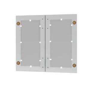 Άνω Πορτάκια-Τζάμι Modest Γκρι 80X71.3X1.6Cm