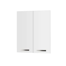 Άνω Πορτάκια Charlotte Λευκό 60X71.8X1.6Cm