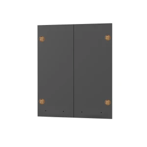 Άνω Πορτάκια Charlotte Γραφίτη 60X71.8X1.6Cm