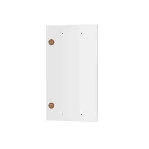 Κάτω Πορτάκι Πλυντηρίου Charlotte Λευκό 45X1.6X71.4Cm