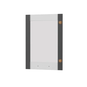 Άνω Πορτάκι-Τζάμι Αριστερό Charlotte Γραφίτης 50X71.8X1.6Cm