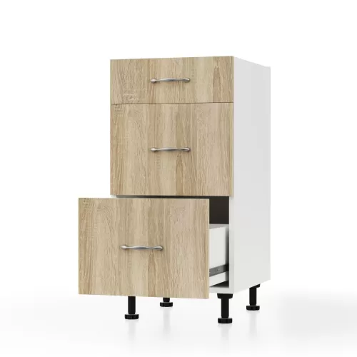 Modest Κάτω Ντουλάπι Συρταριέρα Σονόμα 35X48X82 Εκ Modest Κάτω Ντουλάπι Συρταριέρα Σονόμα 35X48X82 Εκ