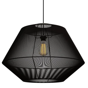 Κρεμαστό Μονόφωτο Φωτιστικό Μάυρο 804 Ε27 Φ60X120Cm