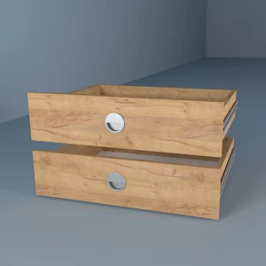 Συρταριέρα Ντουλάπας Χρυσό Δρυς 43X60Cm