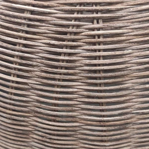 Κρεμαστό Μονόφωτο Φωτιστικό Ψάθα Ε27 Φ45X100Cm