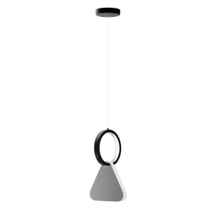 Φωτιστικό Κρεμαστό Symmetric 1C Led 15W 4000K Νίκελ Ματ Φ15X120Cm