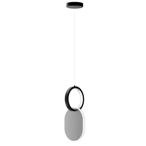 Φωτιστικό Κρεμαστό Symmetric 1D Led 15W 4000K Νίκελ Ματ Φ15X120Cm