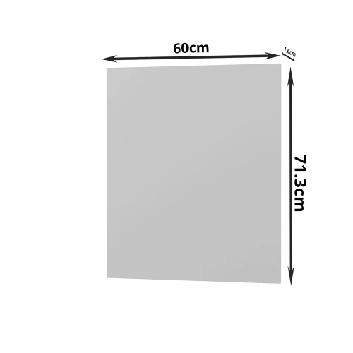 Πρόσοψη Πλυντηρίου Modest Γκρι 60X1.6X71.3Cm