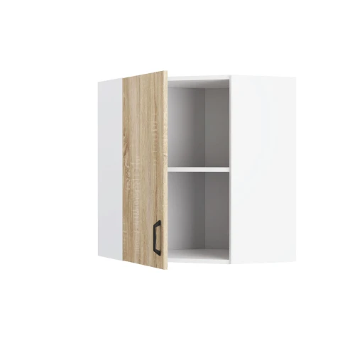 Modest Πάνω Ντουλάπι Γωνιακό Σονόμα 60-60X30X72Cm