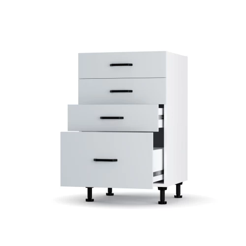 Modest Κάτω Ντουλάπι Συρταριέρα Γκρι 50X48X82 Εκ Modest Κάτω Ντουλάπι Συρταριέρα Γκρι 50X48X82 Εκ